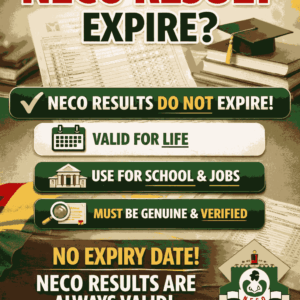 How Many Years Does The Neco Result Expire