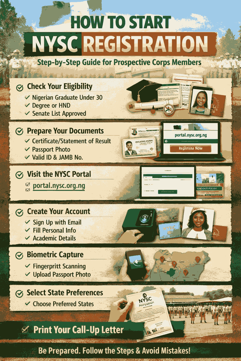 How To Start Nysc Registration