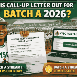 Is Call Up Letter Out For Batch A 2026