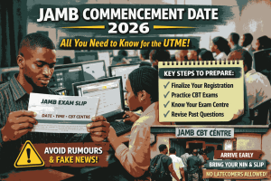 Jamb Commencement Date 2026