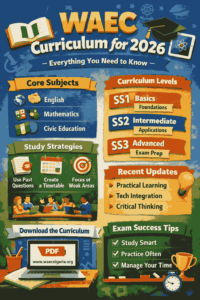 Waec Curriculum For 2026