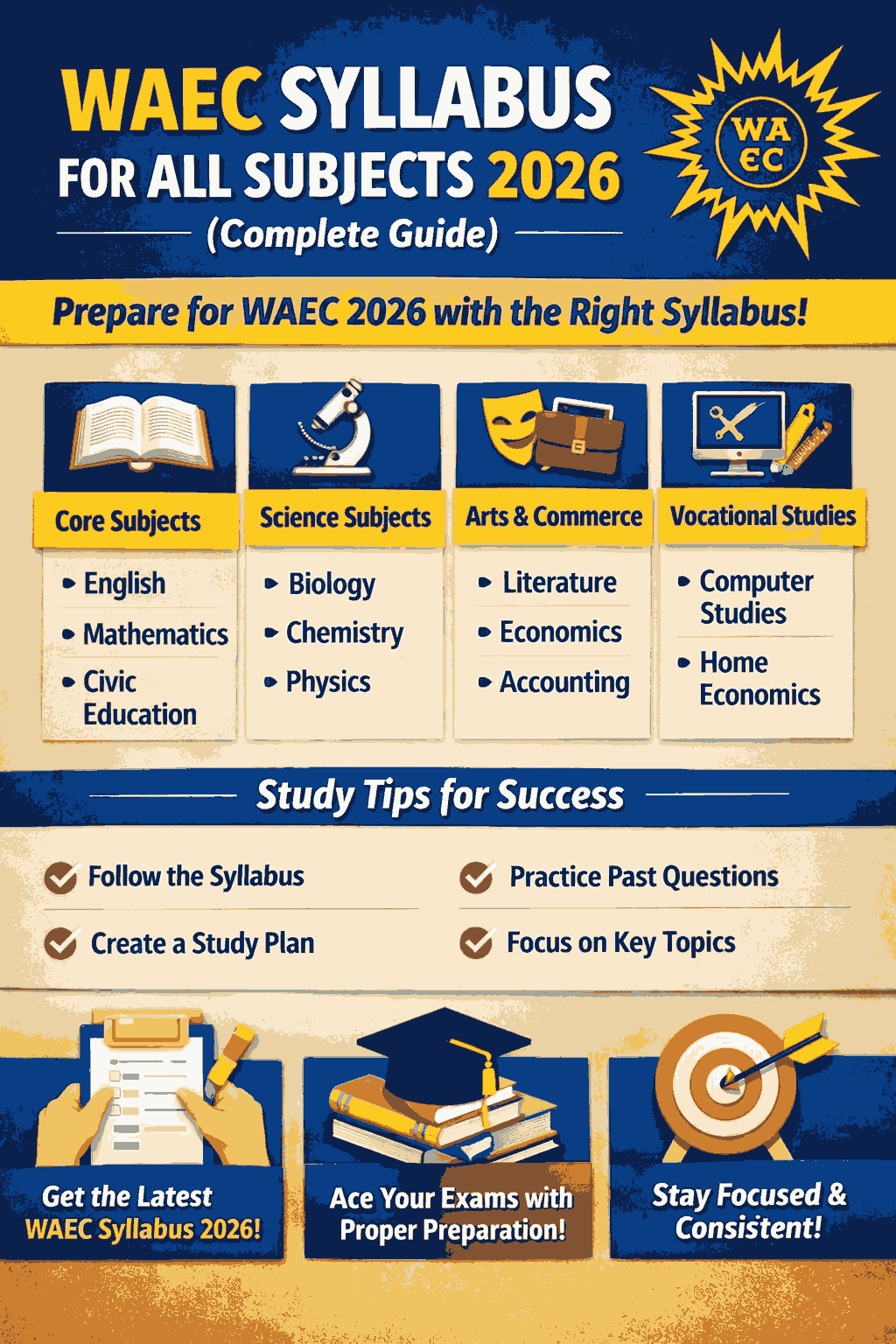 Waec Syllabus For All Subjects 2026